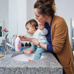 Johnson's Moisturizing Mild Pink Baby Lotion with Coconut Oil for Delicate Baby Skin, Paraben - , Phthalate - & Dye - Free, Hypoallergenic & Dermatologist - Tested, Baby Skin Care 800ml - LittleTreasures