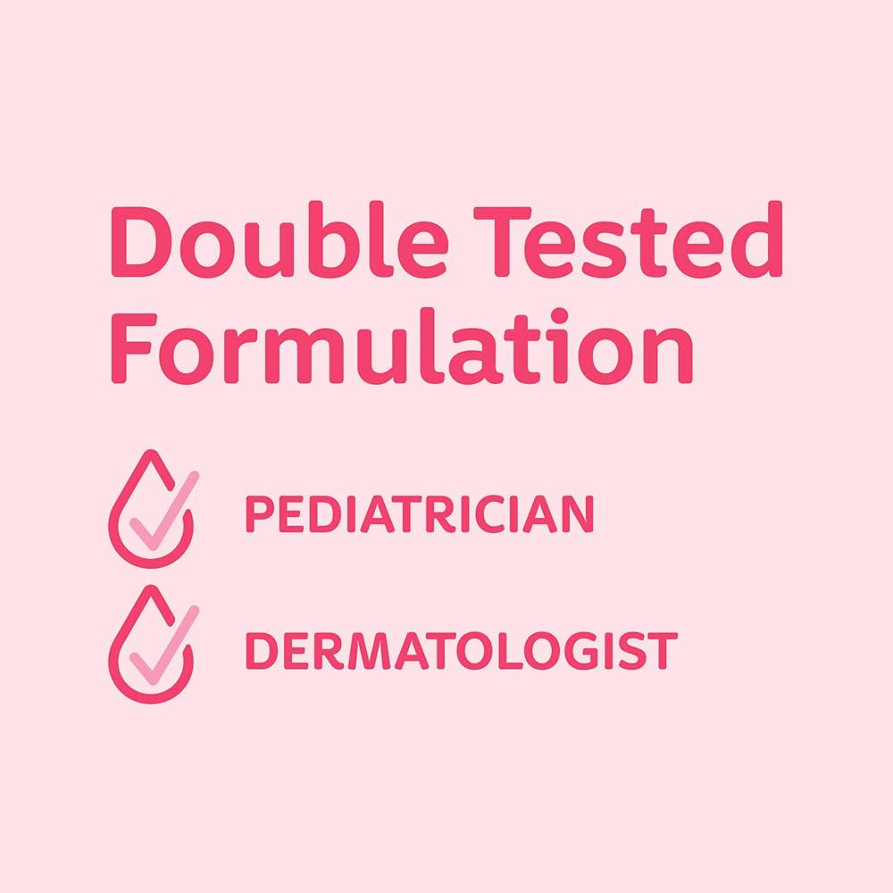 Johnson's Moisturizing Mild Pink Baby Lotion with Coconut Oil for Delicate Baby Skin, Paraben - , Phthalate - & Dye - Free, Hypoallergenic & Dermatologist - Tested, Baby Skin Care 800ml - LittleTreasures