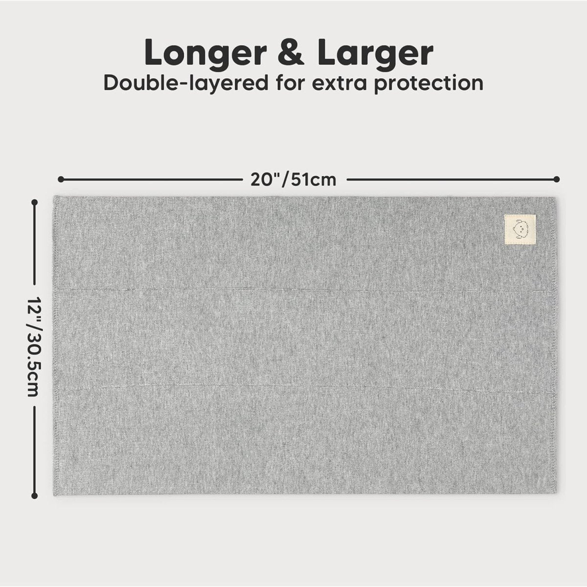 KeaBabies Organic Cotton Baby Burp Cloths - Ultra Absorbent Essentials - LittleTreasures