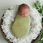 LifeTree Muslin Swaddle Blankets Neutral, Baby Swaddling Wrap Nursery Blanket for Boys & Girls Unisex, Soft 70% Viscose from Bamboo and 30% Cotton, Large 47 x 47 inches, Bear & Checkered Coffee - LittleTreasures