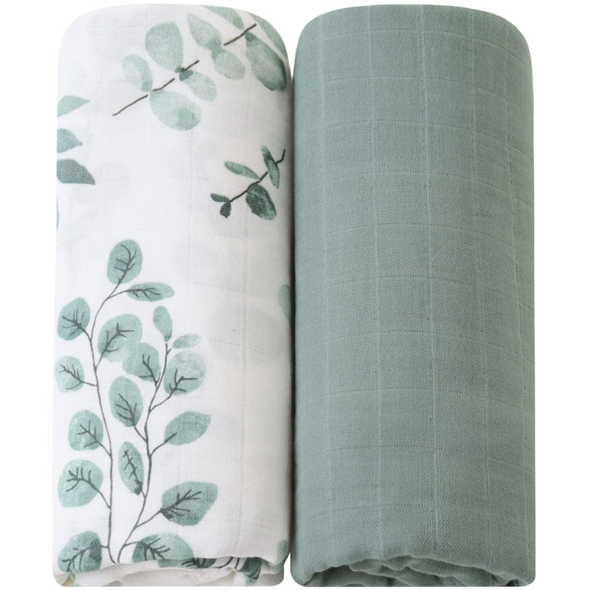 LifeTree Muslin Swaddle Blankets Neutral, Baby Swaddling Wrap Nursery Blanket for Boys & Girls Unisex, Soft 70% Viscose from Bamboo and 30% Cotton, Large 47 x 47 inches, Bear & Checkered Coffee - LittleTreasures