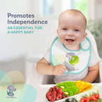 Little Whispers Silicone Baby Food Feeder & Teething Pacifier Set - LittleTreasures