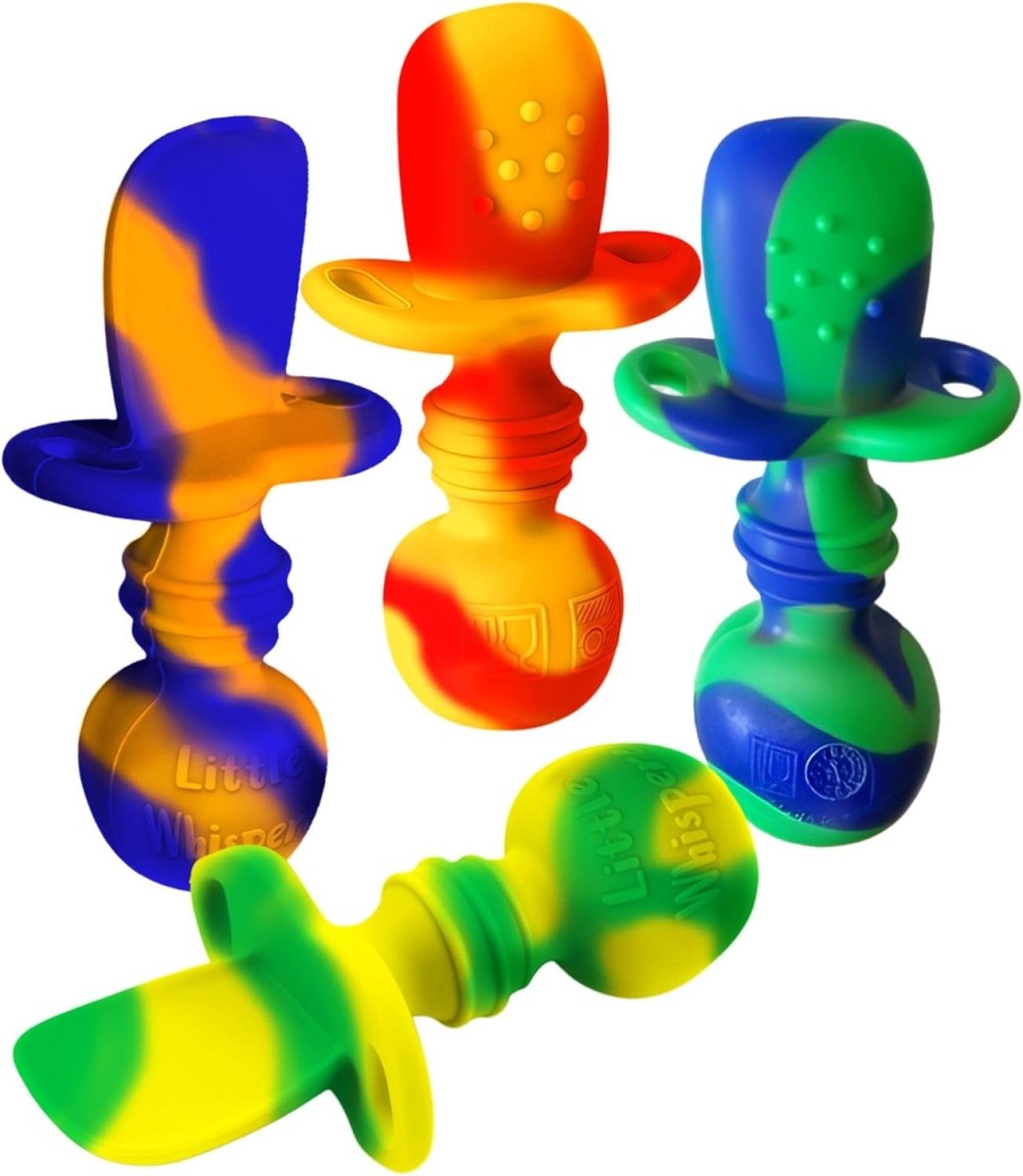 LittleWhispers Eco Silicone Baby Spoons Set - Safe & Stylish - LittleTreasures