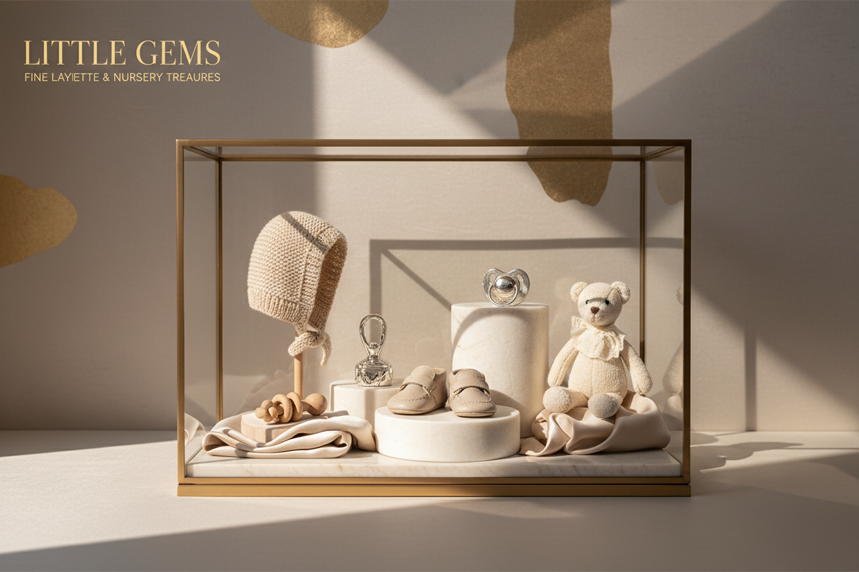 Luxury baby boutique display