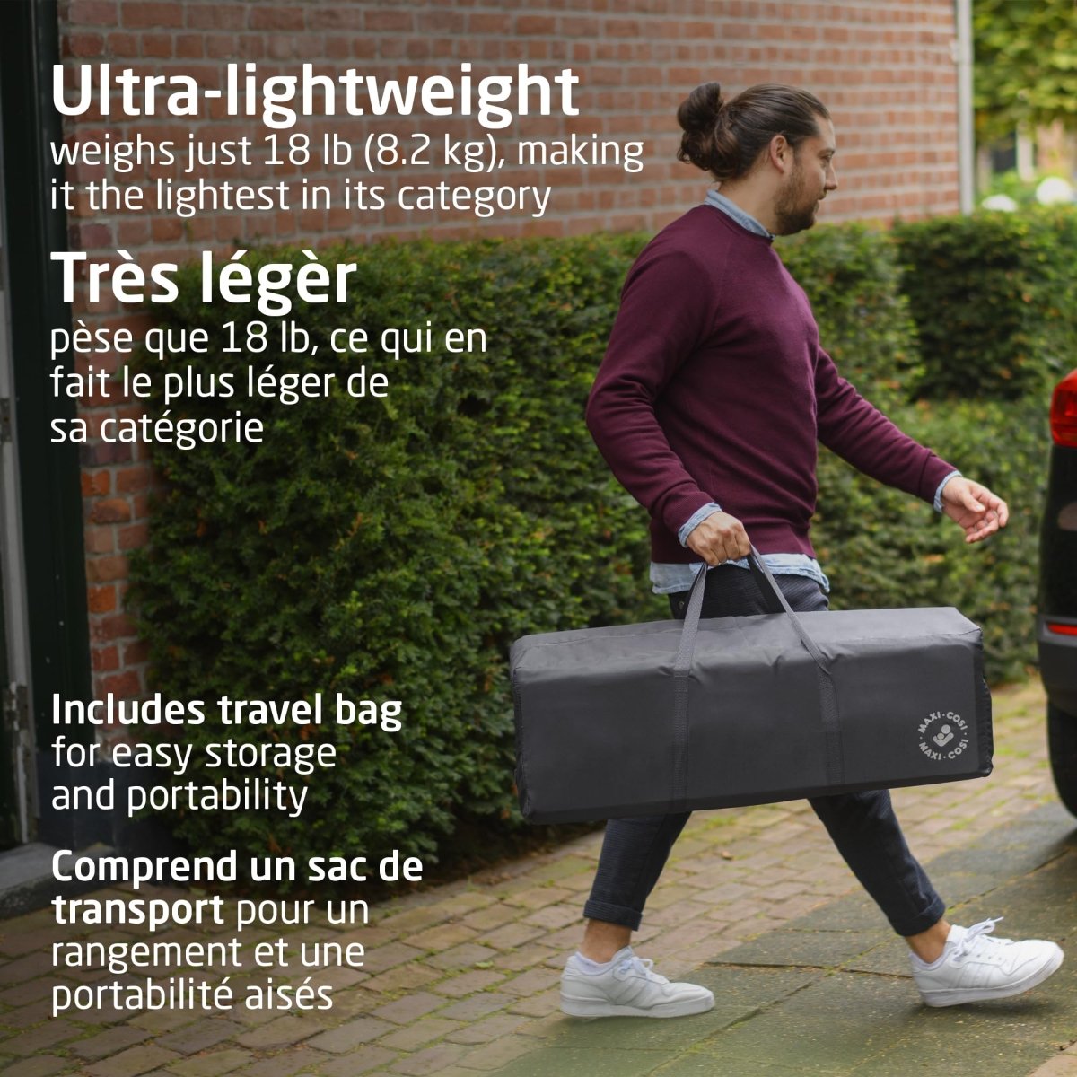 Maxi - Cosi 3 - in - 1 Portable Play Yard with Bassinet & Mattress - LittleTreasures