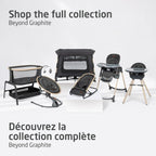 Maxi - Cosi Iora Bedside Bassinet , infant bedside sleeper crib, 4 height positions, portable & folds flat, large storage basket, includes travel bag, Horizon Sand - LittleTreasures