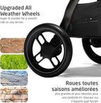 Maxi - Cosi New Generation Zelia Luxe 5 - in - 1 Modular Travel System, Carriage Mode, Reversible Toddler Seat, Mico Infant Car Seat (included), Enhanced All - Terrain Wheels, Use from Birth – Essential Green - LittleTreasures