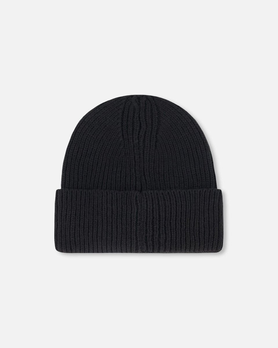 Mid - Season Knit Hat Black - LittleTreasures