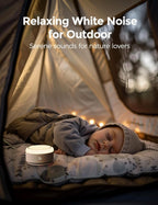 Momcozy Sound Machine for Baby - 20 Soothing Sounds & Touch Warm Light Portable White Noise for Kids & Adults for Sleeping Timer and Memory | Ideal Travel Companion & Nursery Must - Have - LittleTreasures