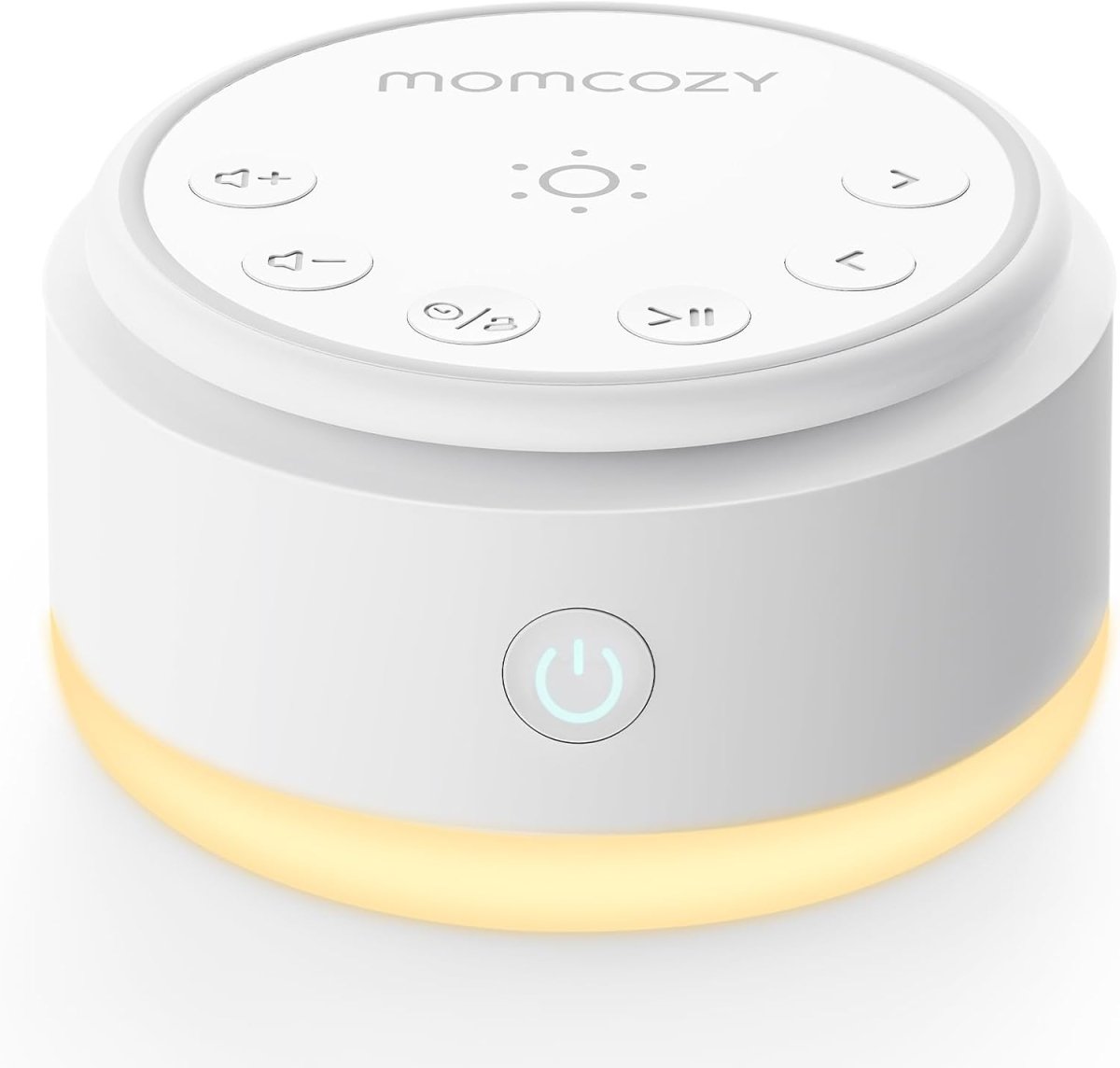 Momcozy Sound Machine for Baby - 20 Soothing Sounds & Touch Warm Light Portable White Noise for Kids & Adults for Sleeping Timer and Memory | Ideal Travel Companion & Nursery Must - Have - LittleTreasures