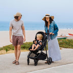 Mompush Wiz 2 - in - 1 Convertible Baby Stroller with Bassinet Mode, Foldable Infant Stroller with Reversible Seat and Large UPF 50+ Canopy - LittleTreasures