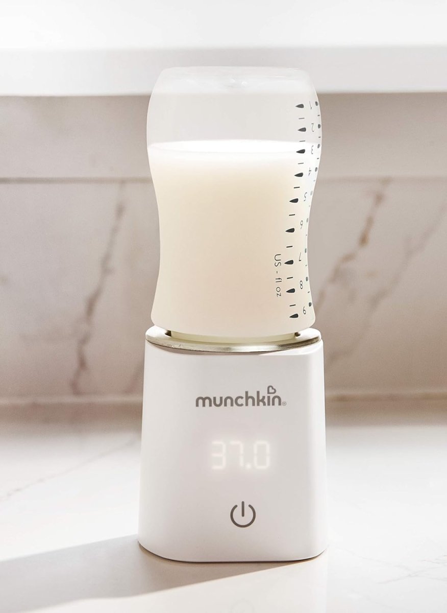 Munchkin 37 Degree Digital Bottle Warmer (Plug - in) with adapters to fit most baby bottles - LittleTreasures