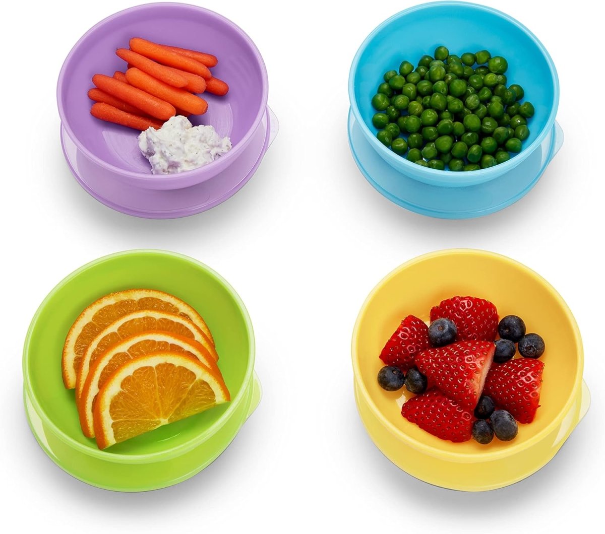 Munchkin Love - a - Bowls: Spill & Leak - Proof Baby Feeding Set - LittleTreasures