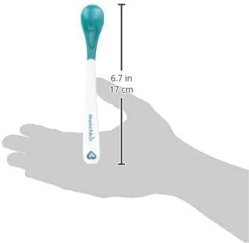 Munchkin White Hot Safety Baby Spoons, BPA Free, 4 Pack, Polypropylene - LittleTreasures
