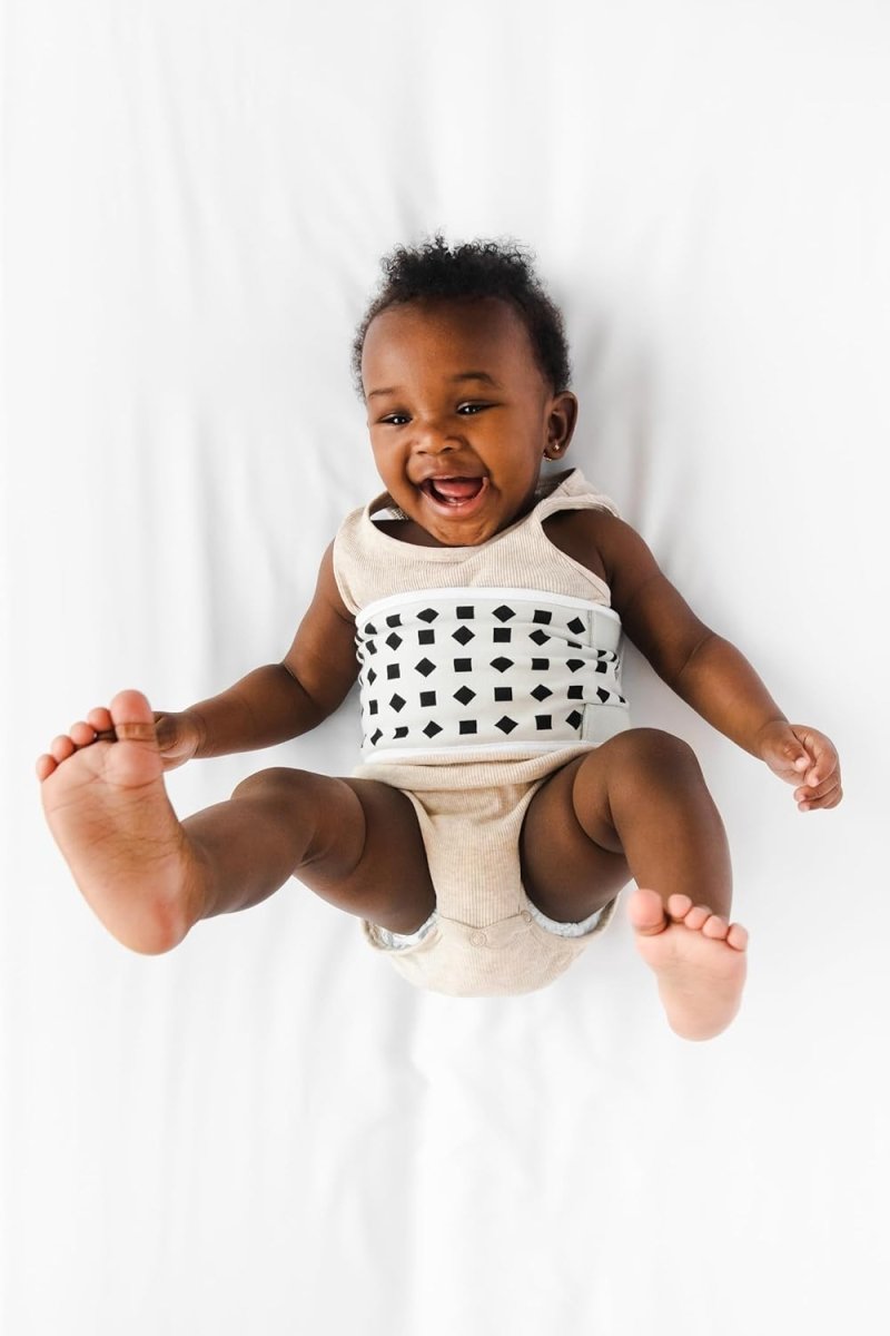 Nanit Breathing Wear Band, 3 - 12 Months, Grey - 100% Cotton, Works with Nanit Pro Baby Monitor to Track Breathing Motion Sensor - Free, Fits Babies from 12.5 - 25 lbs. - LittleTreasures