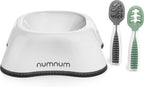 NumNum Silicone Baby Bowl & Spoon Set for Easy Self - Feeding - LittleTreasures