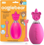 oogiebear: BearPair Baby Nose Cleaner & Ear Wax Removal Tool with Nasal Aspirator - Safe Booger & Earwax Removal for Newborns, Infants, Toddlers - Essential Baby Stuff, Diaper Bag Must - Have - Grey - LittleTreasures