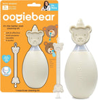 oogiebear: BearPair Baby Nose Cleaner & Ear Wax Removal Tool with Nasal Aspirator - Safe Booger & Earwax Removal for Newborns, Infants, Toddlers - Essential Baby Stuff, Diaper Bag Must - Have - Grey - LittleTreasures