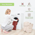 Organic Cotton Muslin Baby Blanket - 120x120 cm (47x47 inches) Breathable Swaddle, Hypoallergenic Double - Layer, Versatile Use (Light Pink/Light Purple) - LittleTreasures