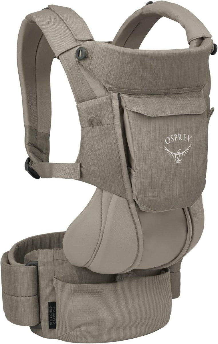 Osprey Poco Soft LT Convertible Baby Carrier for Newborn to Toddler - Lightweight, Black - LittleTreasures
