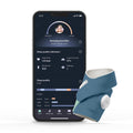 Owlet Dream Sock - Smart Baby Monitor View Heart Rate and Average Oxygen O2 as Sleep Quality Indicators. Wakings, Movement, and Sleep State. Digital Sleep Coach and Sleep Assist Prompts, Blue - LittleTreasures