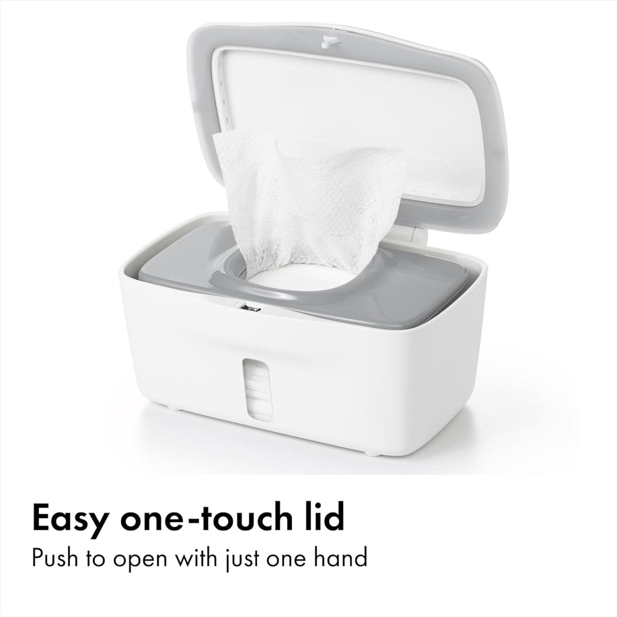 Oxo Tot Perfect Pull Wipes Dispenser, Gray (63121800) - LittleTreasures
