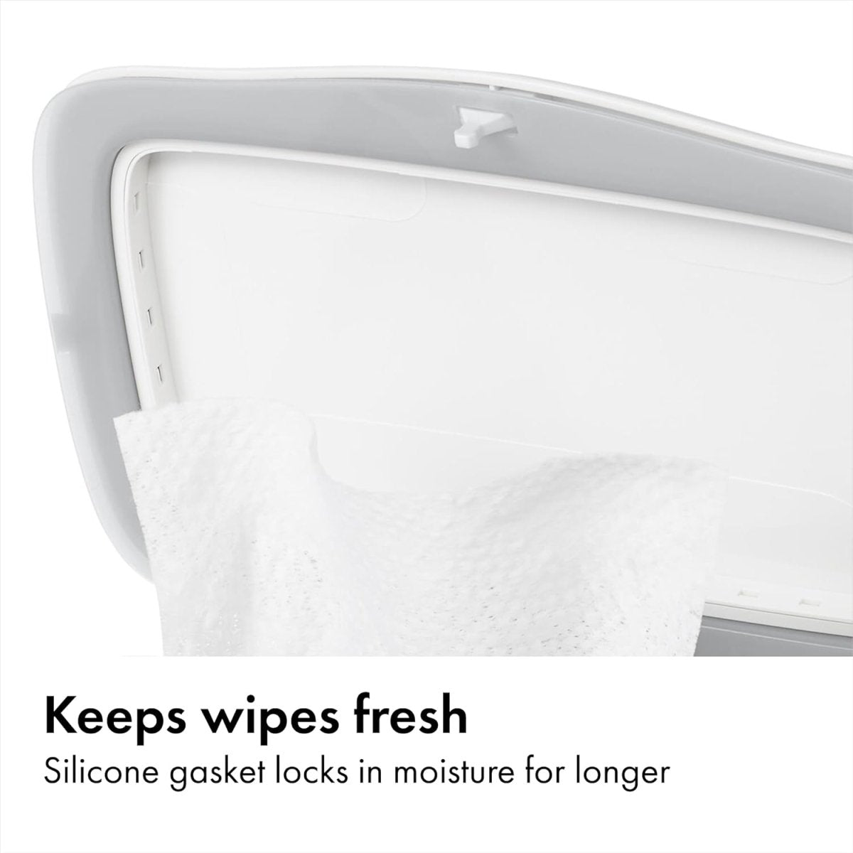 Oxo Tot Perfect Pull Wipes Dispenser, Gray (63121800) - LittleTreasures