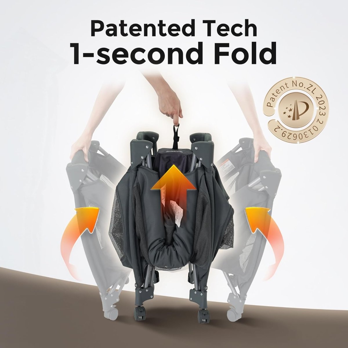 Pamo Babe Pack and Play 1 - Second Setup 4 - in - 1 Portable Crib for Baby with Bassinet, Mosquito Net, Changing Table & Toy Arch - LittleTreasures