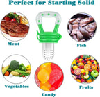 PandaEar 2 - in - 1 Baby Fruit Feeder & Teether with Pacifier Clip - LittleTreasures