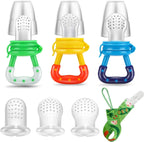 PandaEar 2 - in - 1 Baby Fruit Feeder & Teether with Pacifier Clip - LittleTreasures