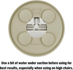 PandaEar 2 Pack Stainless Steel Baby Suction Plates & 2 Pack Spoons and Forks Set, Toddler Utensils Baby Feeding Set, Divided Plates for Led Weaning Supplies, BPA - Free (Tan/Walnut) - LittleTreasures