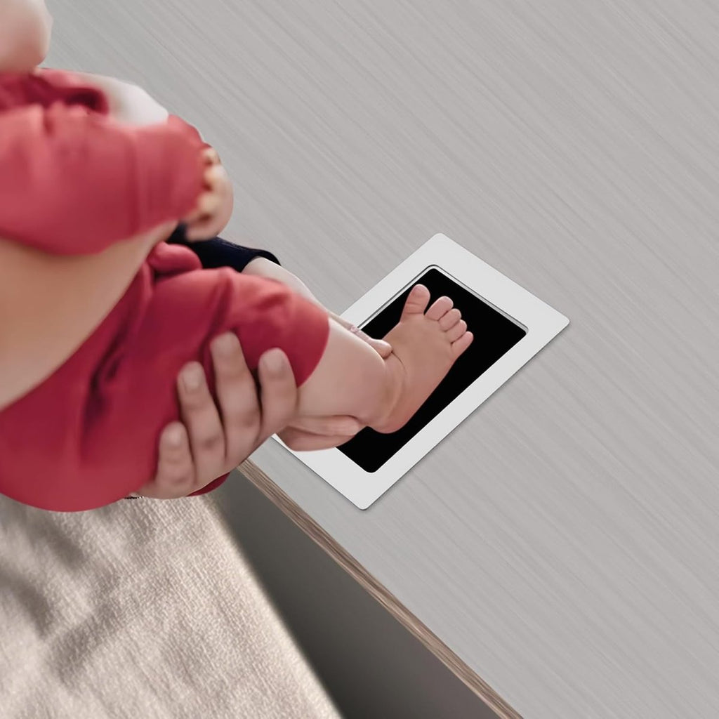 PandaEar 4 Pack Inkless Baby Print Kit, Baby Hand and Footprint Kit, Clean Touch Ink Pad Kit for Newborn and Pets, Dog Paw Print Kit - LittleTreasures