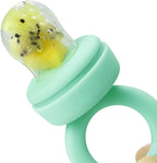 PandaEar Silicone Baby Food Fruit Feeder Pacifier| 3 Pack Baby Fresh Food Feeder with 3 Sizes Silicone Pouches, BPA Free Feeder Teethers for Infants Teething - LittleTreasures