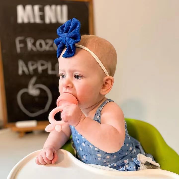 PandaEar Silicone Baby Food Fruit Feeder Pacifier| 3 Pack Baby Fresh Food Feeder with 3 Sizes Silicone Pouches, BPA Free Feeder Teethers for Infants Teething - LittleTreasures