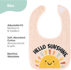 Peanutshell 10 - Pack Witty Unisex Baby Bib Set - LittleTreasures