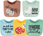 Peanutshell 10 - Pack Witty Unisex Baby Bib Set - LittleTreasures