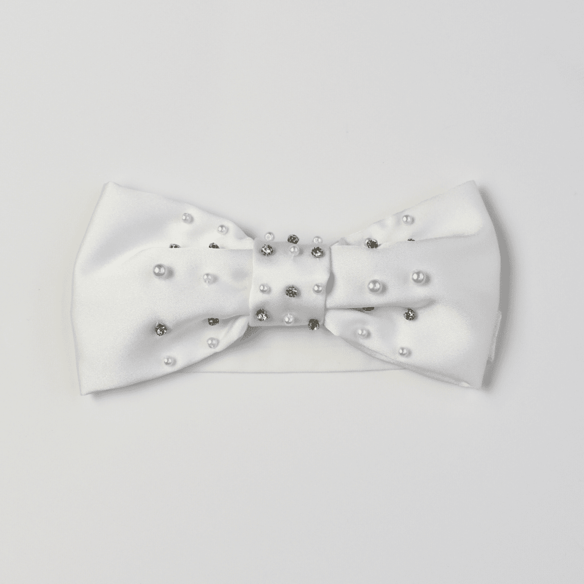 Pearly Bow Headband - LittleTreasures