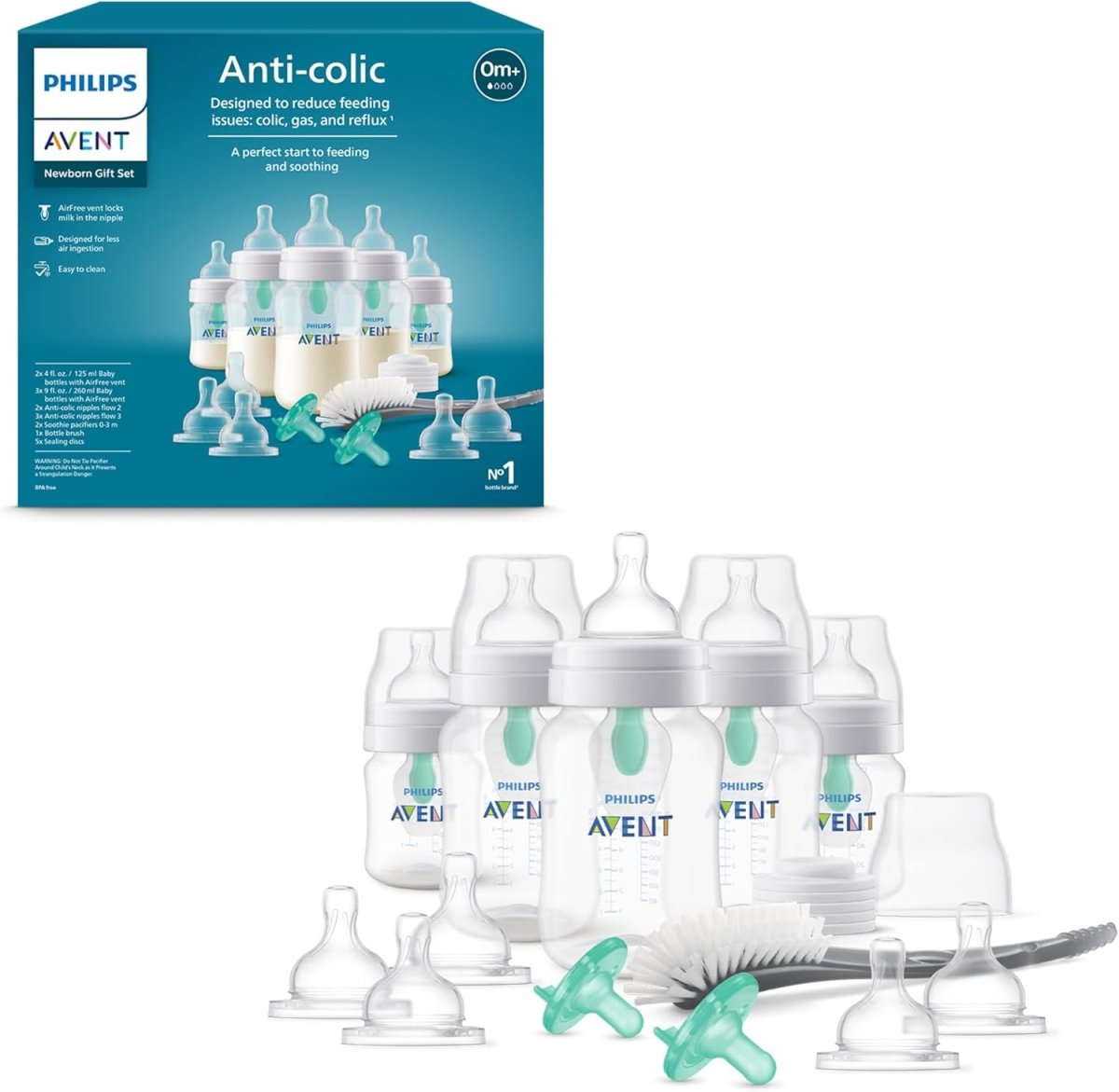 Philips Avent Anti - Colic Bottles Gift Set - LittleTreasures