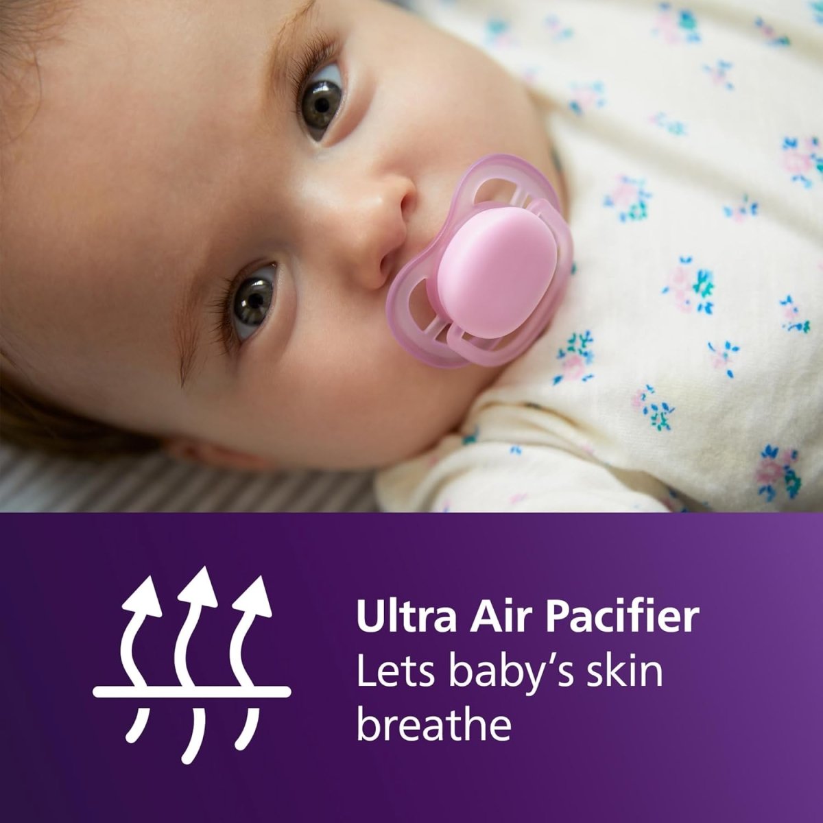 Philips Avent Natural Baby Gift Set, 2x 9oz Bottles with Natural Response Nipples (Medium Flow, Flow 3), 2x Ultra Air Pacifiers, Pink, SCD837/01 - LittleTreasures