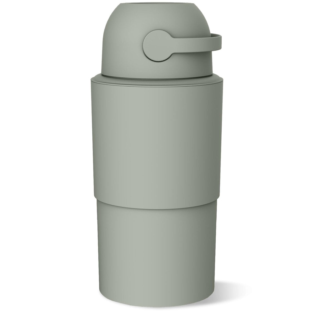 Pure Magic Baby Diaper Pail - Heka, Patented Odor - Stop System, Collapsible, Use Any Garbage Bag, One Hand Free Lever, 1 Roll of Bag incld. (Large, Blush Pink) - LittleTreasures