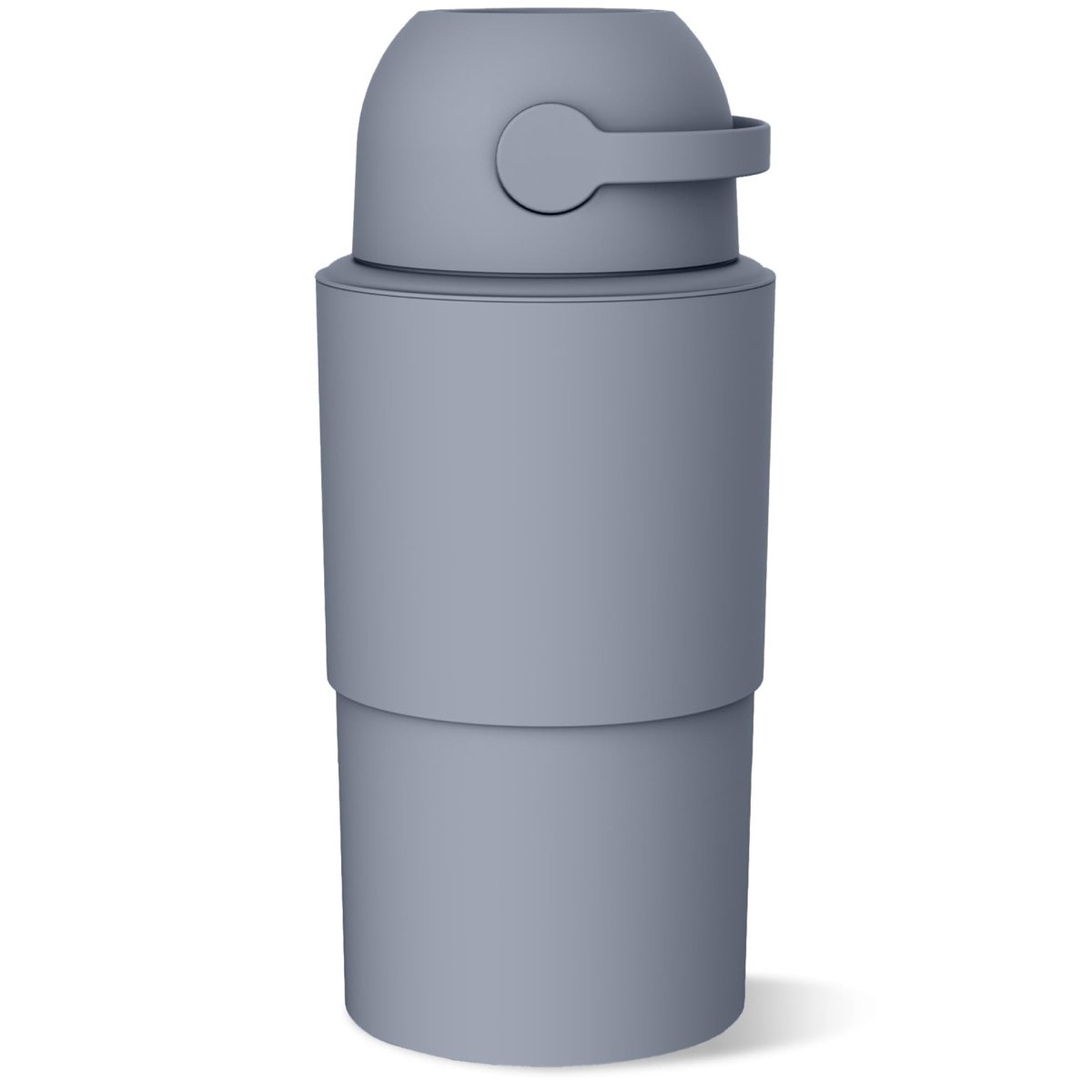 Pure Magic Baby Diaper Pail - Heka, Patented Odor - Stop System, Collapsible, Use Any Garbage Bag, One Hand Free Lever, 1 Roll of Bag incld. (Large, Blush Pink) - LittleTreasures