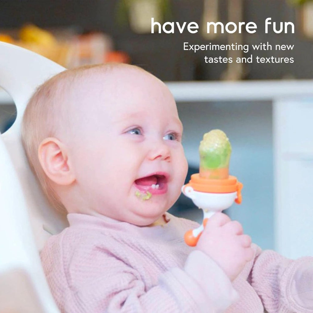 Quark Fruuti Silicone Baby Fruit Pacifier & Teether Set - LittleTreasures