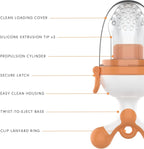 Quark Fruuti Silicone Baby Fruit Pacifier & Teether Set - LittleTreasures