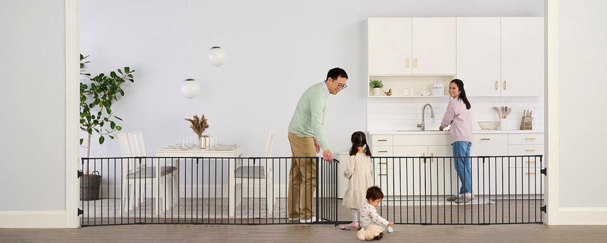 Regalo 192 - Inch Super Wide Adjustable Baby Gate and Play Yard, 4 - in - 1, Bonus Kit, 4 Count (Pack of 1 - LittleTreasures