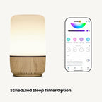 Safety 1st Connected Smart Soother — Light & Sound Machine, Night Light, Includes 20 Classic lullabies and Soothing Sounds, Timer, Wi - Fi and Button Controlled, iOS and Android Compatible - LittleTreasures