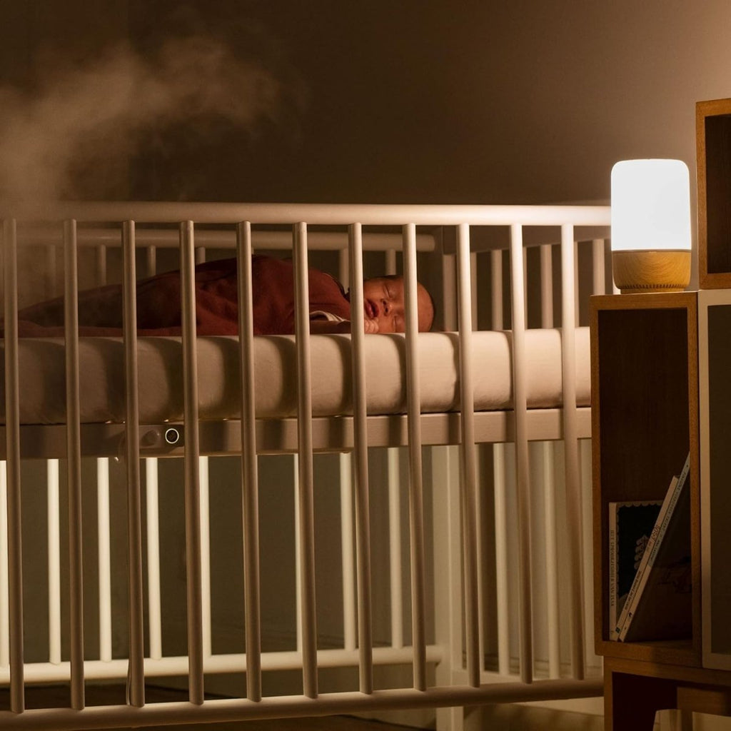 Safety 1st Connected Smart Soother — Light & Sound Machine, Night Light, Includes 20 Classic lullabies and Soothing Sounds, Timer, Wi - Fi and Button Controlled, iOS and Android Compatible - LittleTreasures