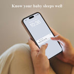 Sense - U Smart Sock Shoe Baby Monitor - Track Baby’s Heart Rate, Movement and Sleep, Infant Foot Monitor for Peace of Mind - LittleTreasures