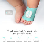 Sense - U Smart Sock Shoe Baby Monitor - Track Baby’s Heart Rate, Movement and Sleep, Infant Foot Monitor for Peace of Mind - LittleTreasures