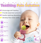 Silicone Baby Breastmilk Popsicle & Fruit Feeder Set - LittleTreasures