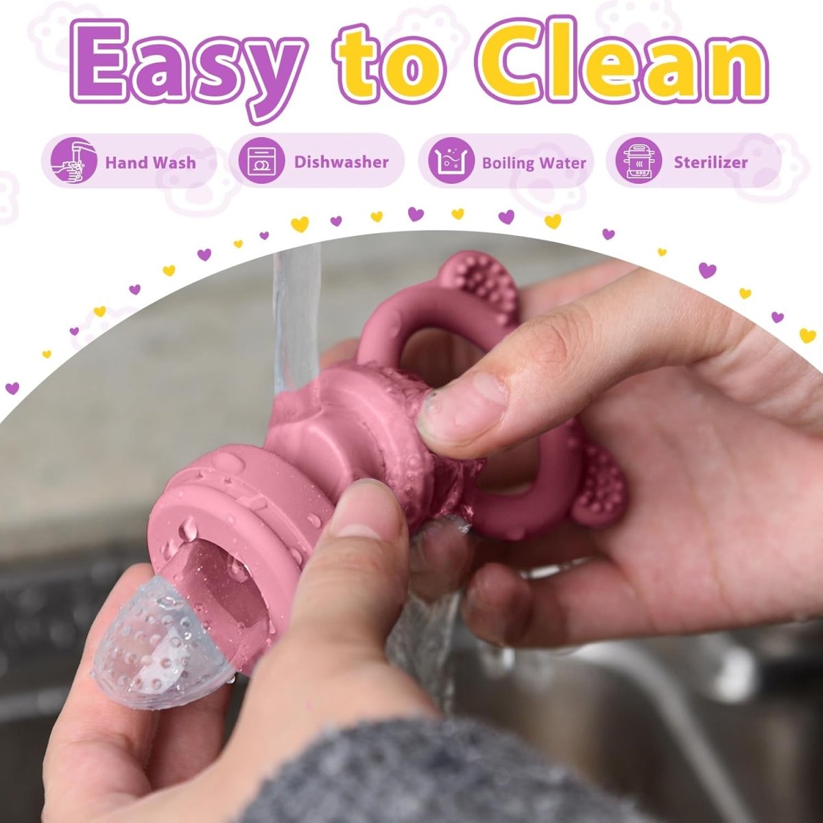 Silicone Baby Breastmilk Popsicle & Fruit Feeder Set - LittleTreasures